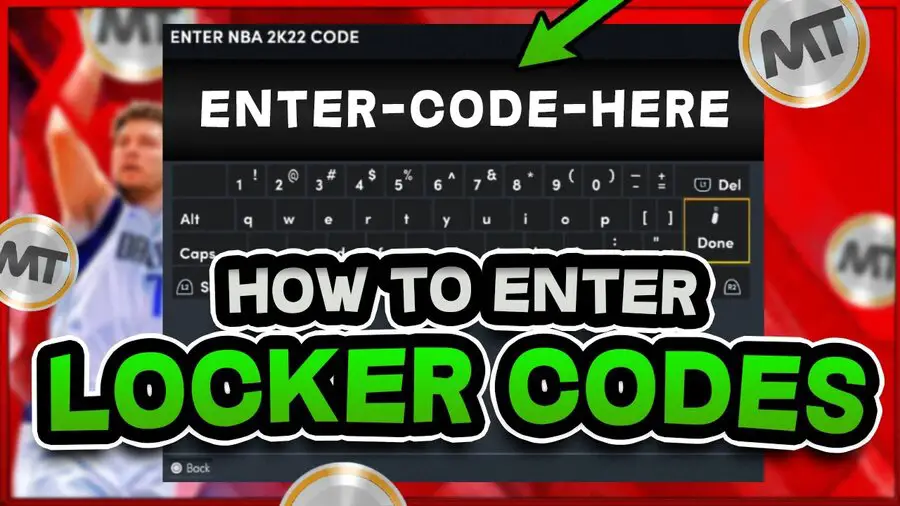 How To Enter NBA 2K22 Locker Codes