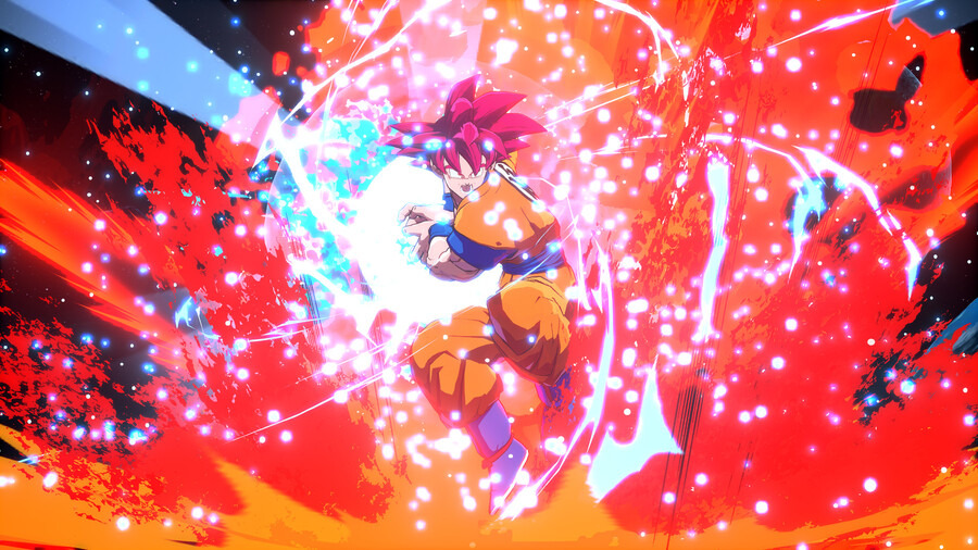 Dragon Ball FighterZ God Goku Mod