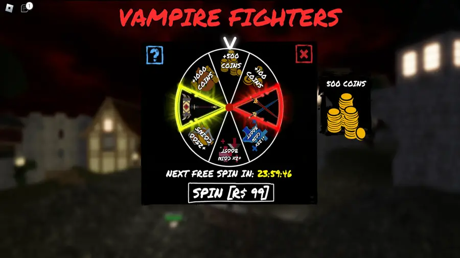 Vampire Fighters Promo Codes