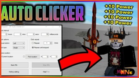 how to use op auto clicker