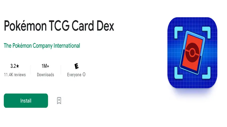 Pokemon TCG Card Dex app